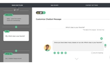 design the main chat flow
