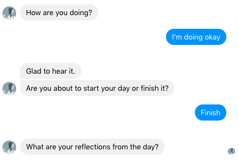 healthcare chatbot use case: personalized chatbot as personal wellness assistant