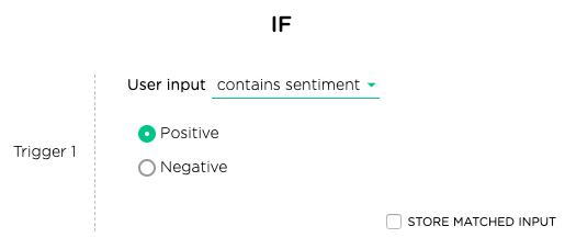 add a contains-sentiment trigger