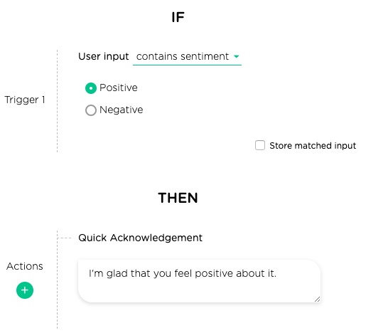 Ack user sentiment