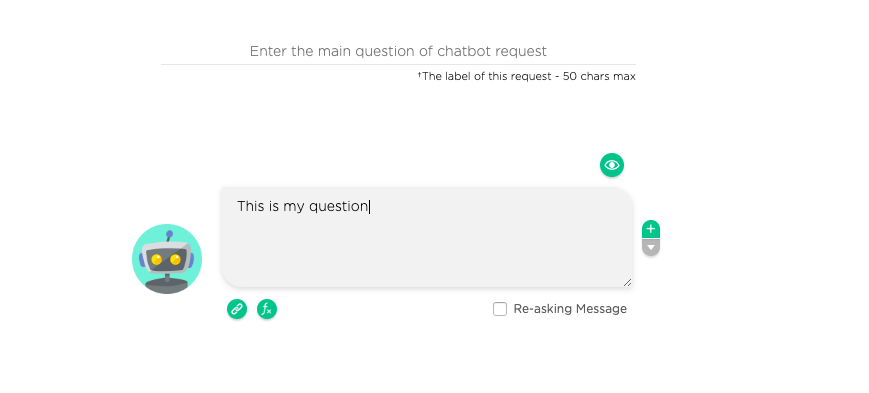 add a
free-text question