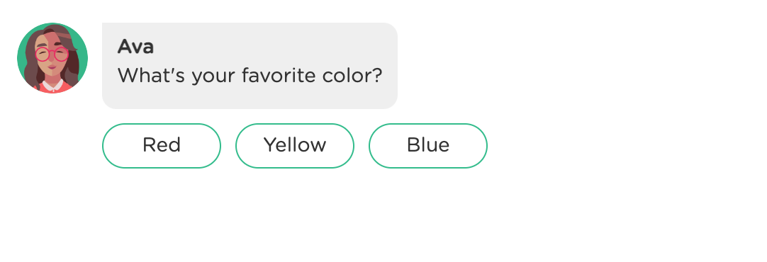 preview a web-based radio button question with a horizontal display of choice items