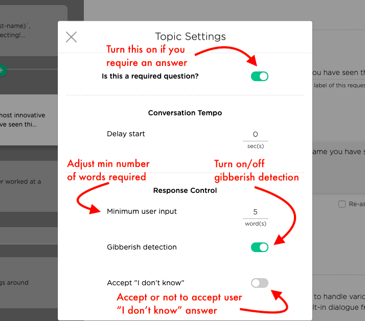 Topic
Setting 2